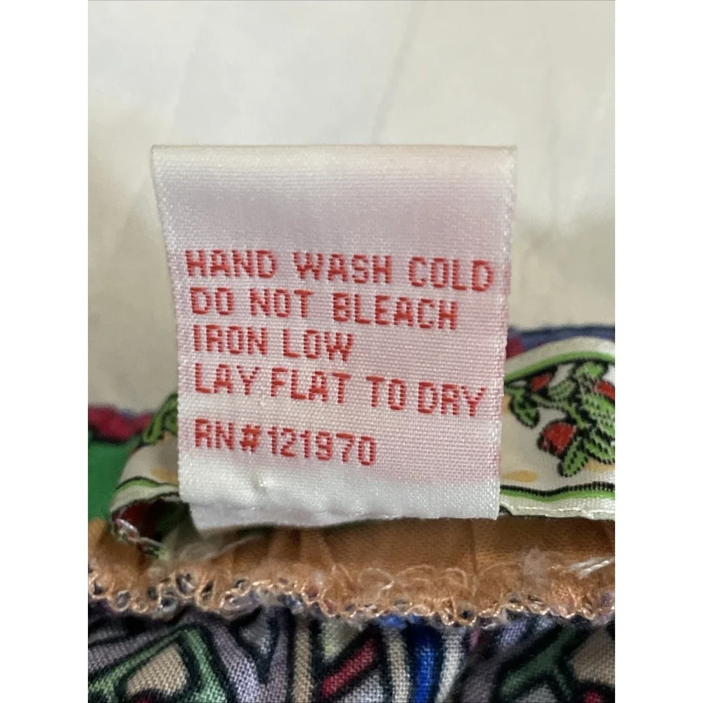 Flying Tomato Women's Small Elastic Waist Boho Vibrant Rayon Maxi Long Skirt - Picture 7 of 8